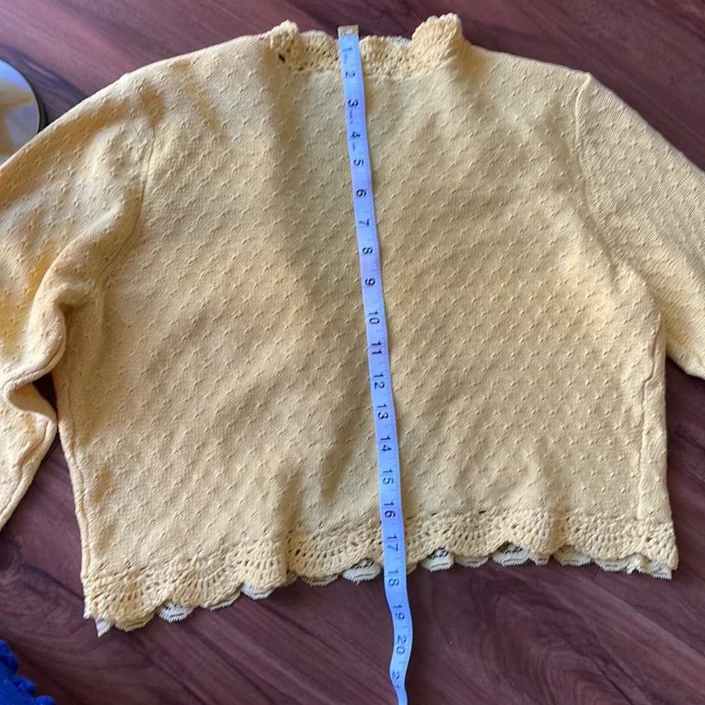 Sharon Young Yellow Jacket Women’s Size S – Lightweight Stylish EUC